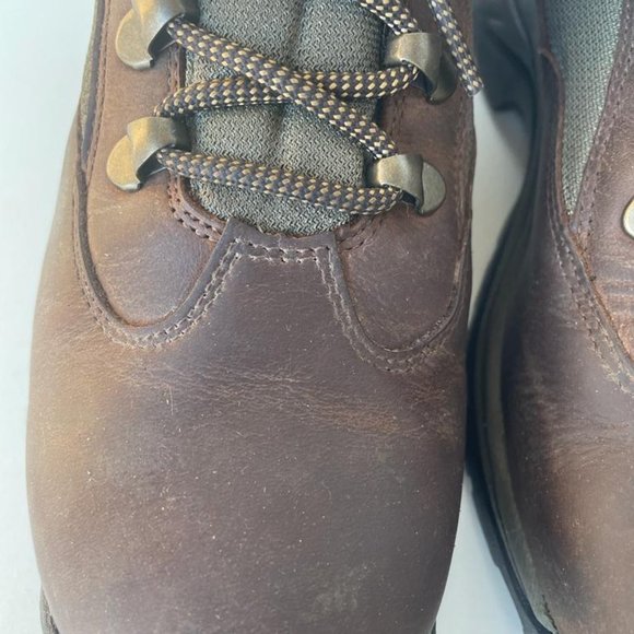 TIMBERLAND Women's Gore-Tex Brown Leather Hiking Outdoor Boots 15631 Size 7 - Picture 8 of 12